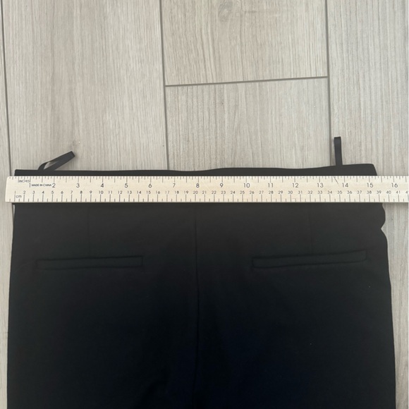 AMANDA & CHELSEA Black Cropped Ankle Pant - 14 - Picture 6 of 6